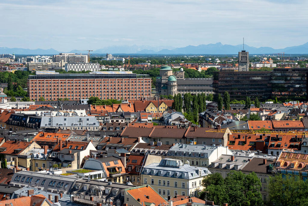 スウェーデンのストックホルム市の航空写真です - 写真・画像