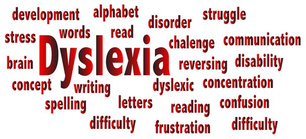 Dyslexie - Vector, afbeelding