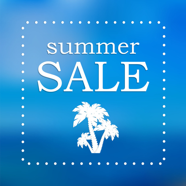Seasonal Summer Sale - Vector, Image