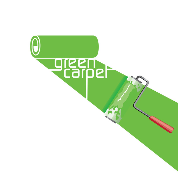 Roller grass - Вектор,изображение