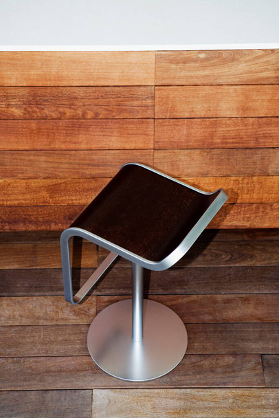 modern chair on wooden table - Foto, Bild