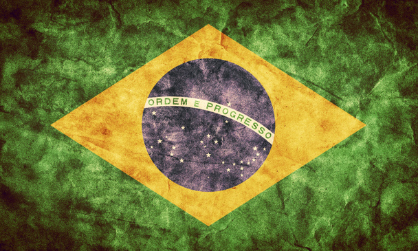 Brasil grunge flag
. - Foto, Imagem