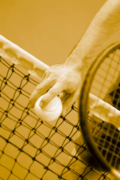 close-up of a tennis ball - Φωτογραφία, εικόνα