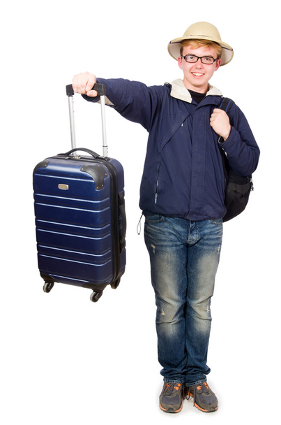Hombre con equipaje
 - Foto, imagen