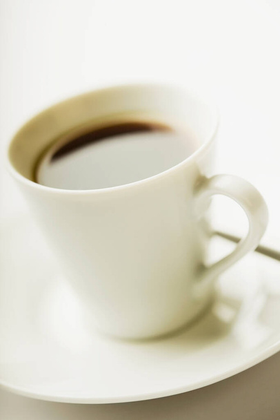 cup of coffee on white background - Photo, Image