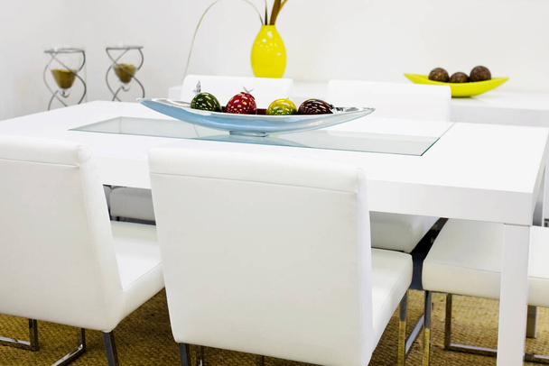 modern kitchen table with fruits and vegetables - Foto, imagen