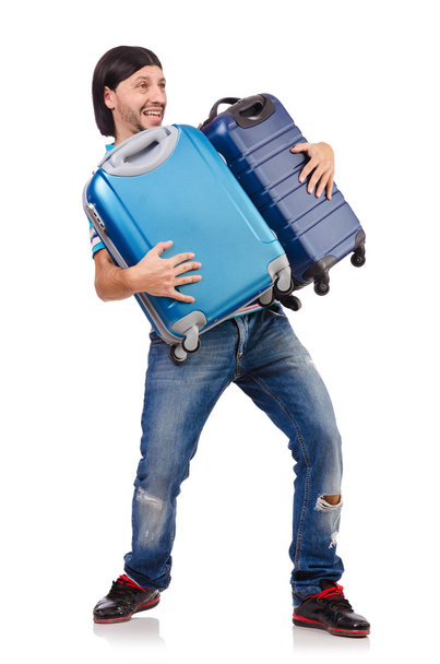 Homme avec bagages
 - Photo, image