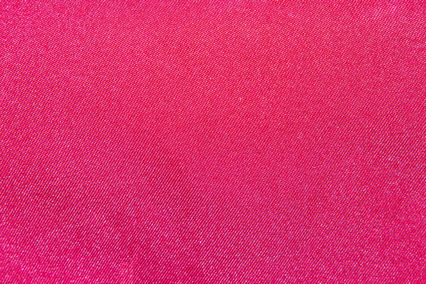 Texture of red small fabric for backgrounds - Photo, Image