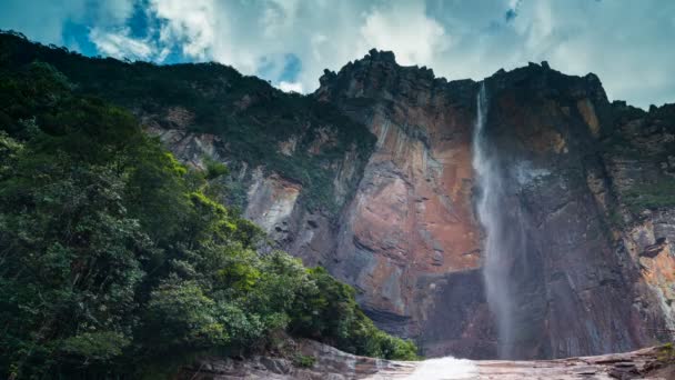 Angel falls time-lapse - Video