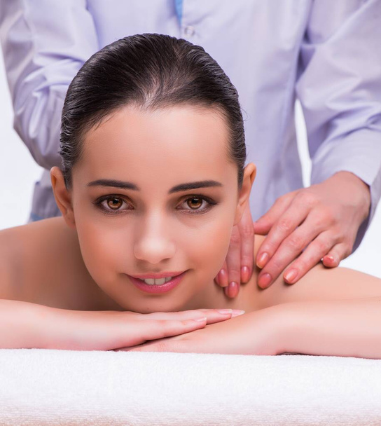 Woman in spa health concept - Photo, Image