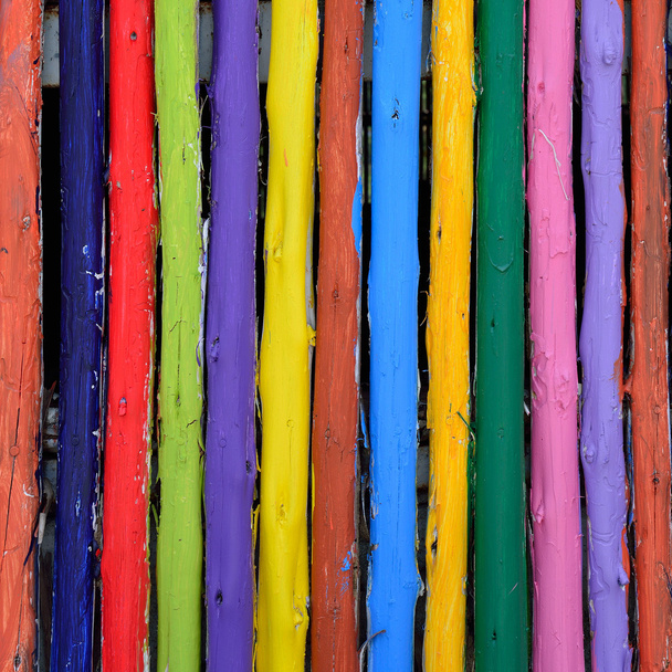 Fondo de madera colorida
 - Foto, imagen