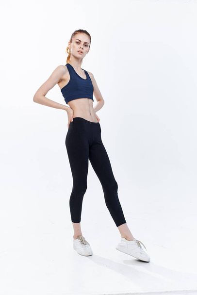 sportive woman active exercise workout cardio lifestyle - Valokuva, kuva