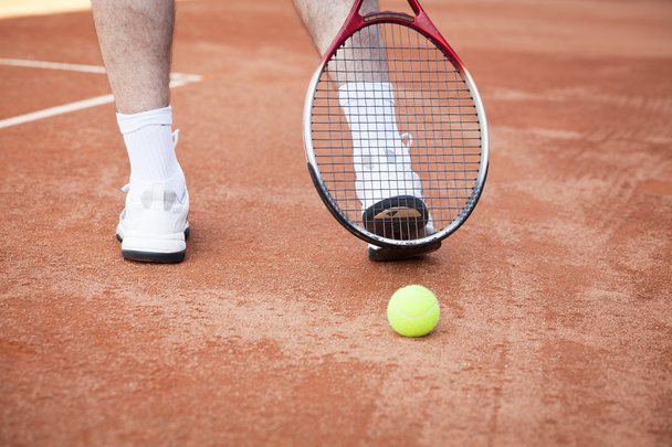 Tennis lesson, warm-up - Photo, image