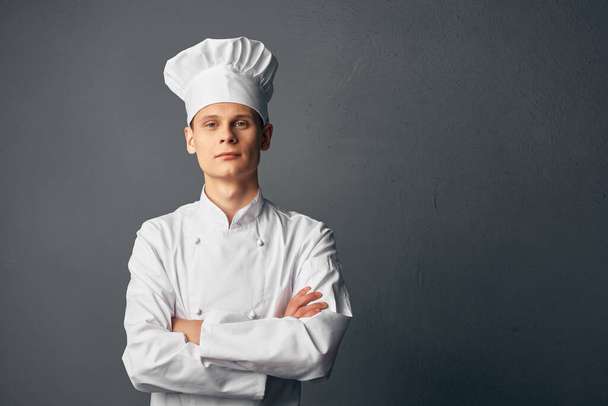 chef trabalho profissional em um restaurante de cozinha - Foto, Imagem