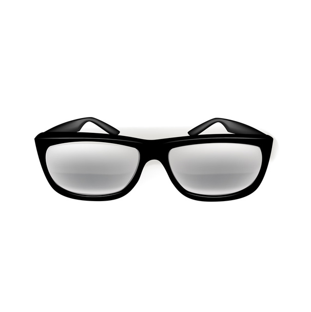 γυαλιά που απομονώνονται σε λευκό  - Διάνυσμα, εικόνα