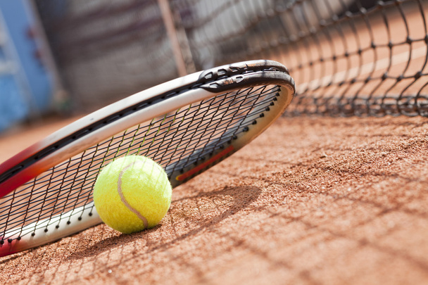 Playing tennis - Valokuva, kuva