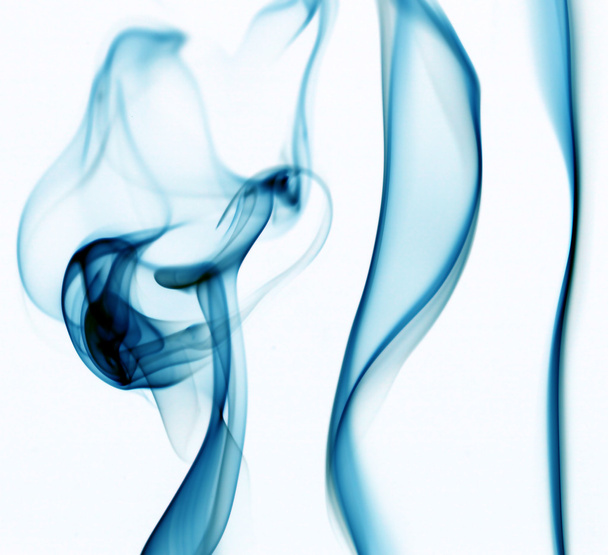 Blue smoke - Foto, Bild