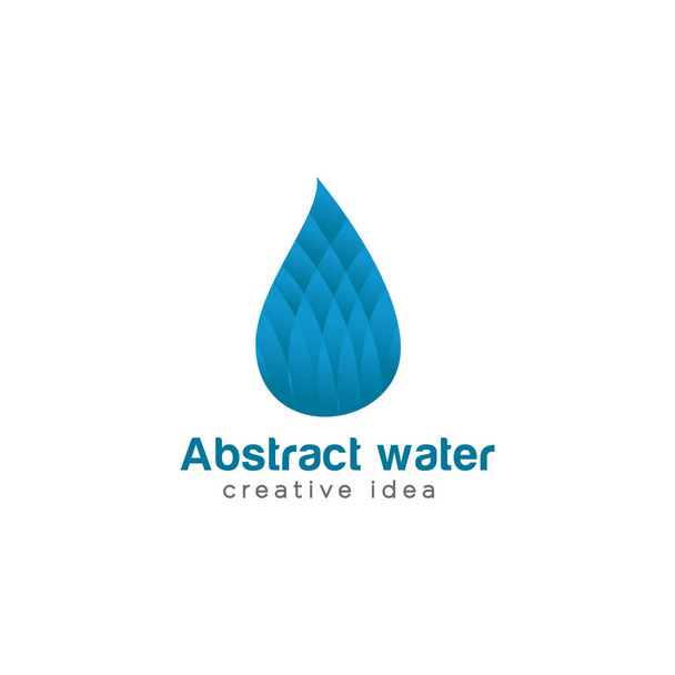 Drop Water Logo Icon Design Vector - Vector, Image
