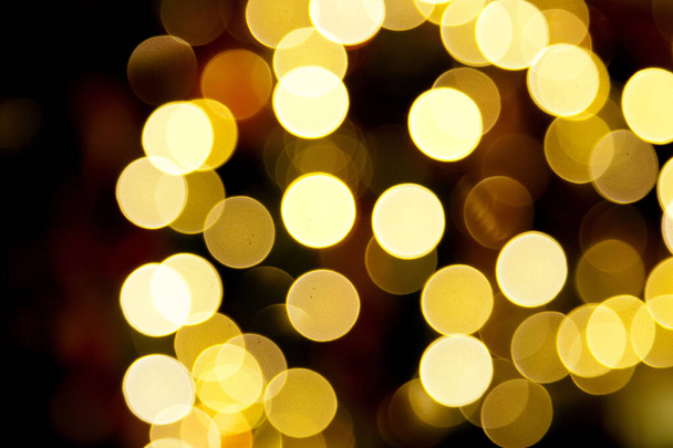 Abstract bokeh blur Light from fire Can use the background.	 - Фото, изображение