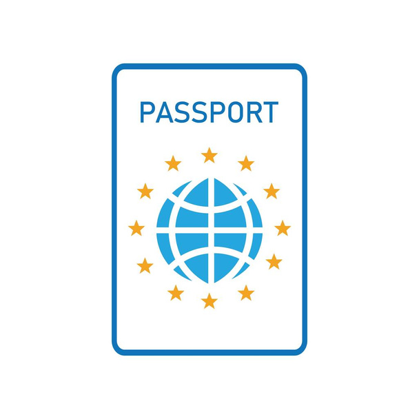 Passi Kuvake vektori Logo Templat - Vektori, kuva