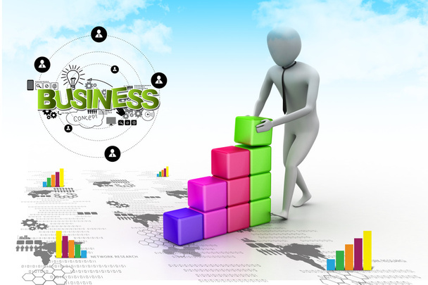 Concept growth of the business - Zdjęcie, obraz