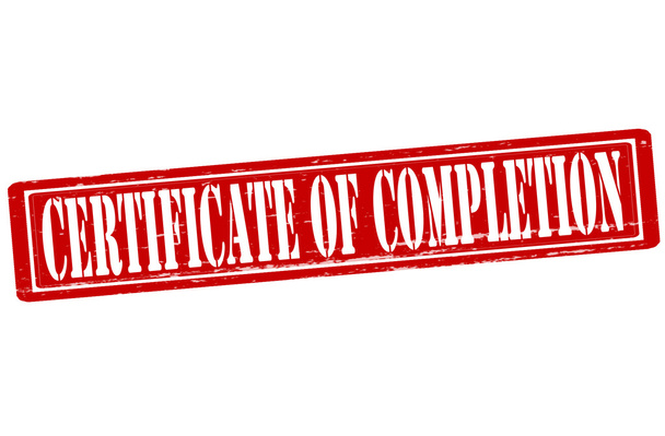 Certificato di completamento
 - Vettoriali, immagini