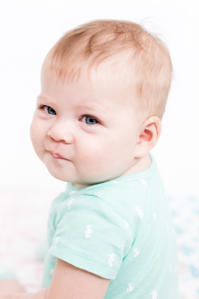 Cute baby girl portrait - Φωτογραφία, εικόνα