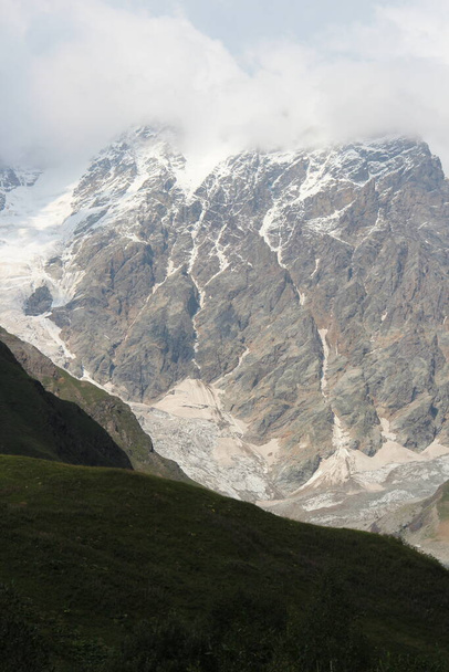 Caucasus mountains, Georgian rocky mountains, Svaneti mountains  - Photo, image