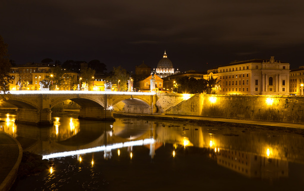 Ponte Vittorio Emanuele II, Rome, Italy - Photo, Image