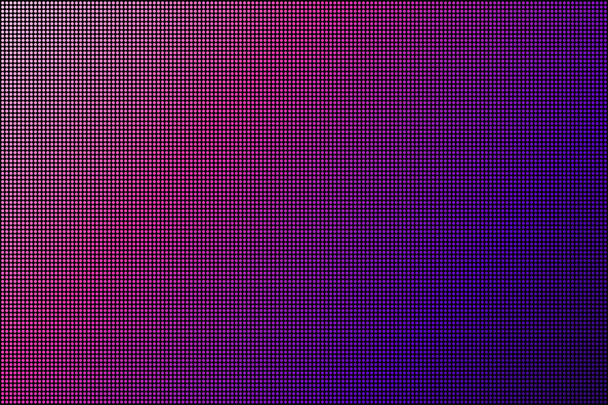 Led screen. Dot RGB Pozadí televize. Obrázek vektorové populace. - Vektor, obrázek