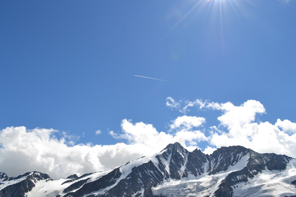 βουνά Αυστριακές Άλπεις παγετώνα pasterze - Φωτογραφία, εικόνα