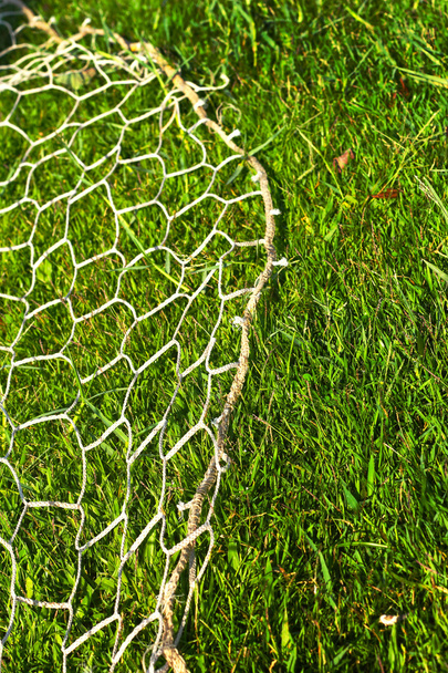 lähikuva jalkapallo verkot tavoite jalkapallo
 - Valokuva, kuva
