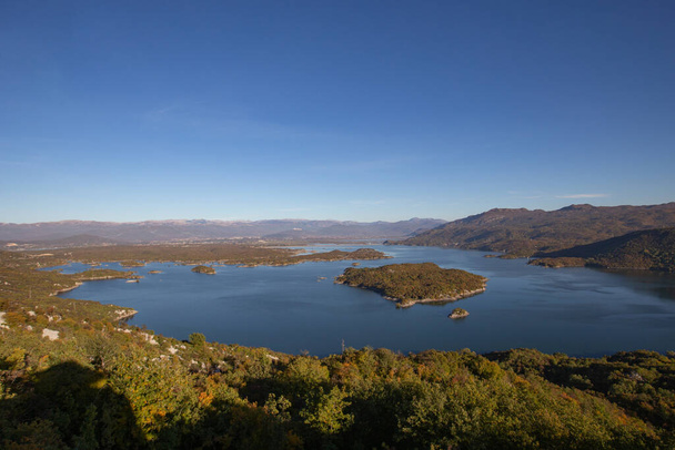 Panorama of Skadar Lake National Park, Montenegro - Фото, зображення