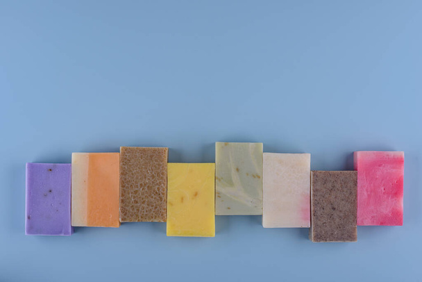Natural organic soap. Skincare concept - Photo, Image