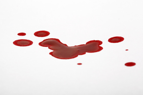 Gotas de sangue
 - Foto, Imagem
