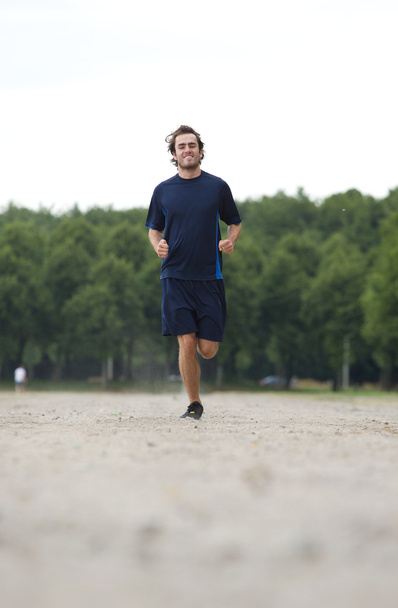 Healthy young man running - Photo, Image
