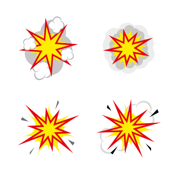 explosions - Vecteur, image