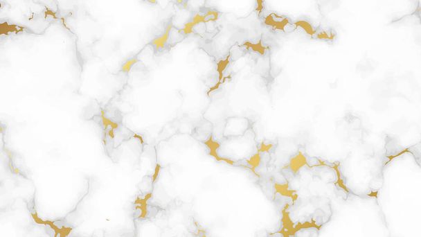 Fondo de textura de mármol dorado. Fondo abstracto de piedra de granito de mármol. Ilustración vectorial  - Vector, imagen