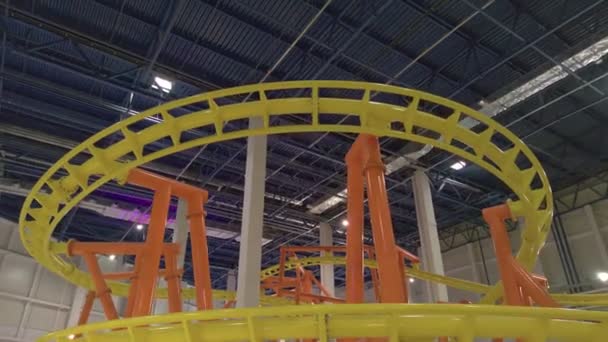 Roller Coaster Amusement Park - Footage, Video