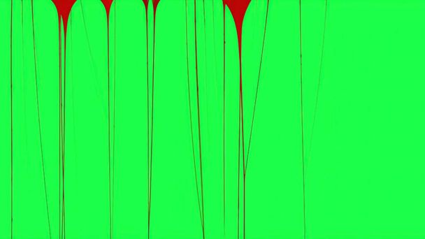 3D ilustrace - Krev kapající na zelené suti - Fotografie, Obrázek
