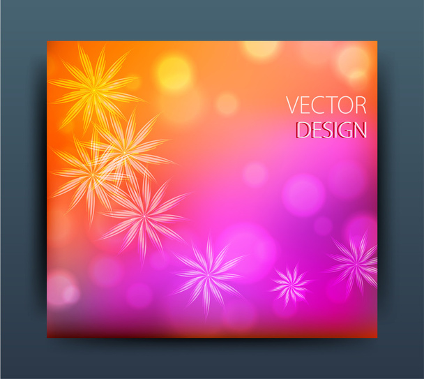 Diseño de volante o banner
 - Vector, imagen