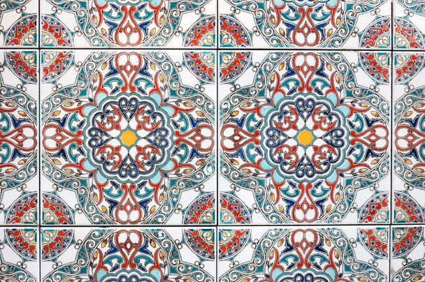 Close up of ceramics tiles - Photo, Image