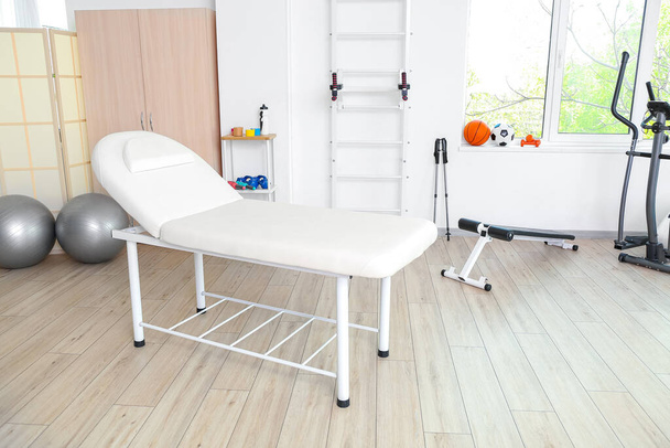 Workplace of physiotherapist in rehabilitation center - Photo, Image