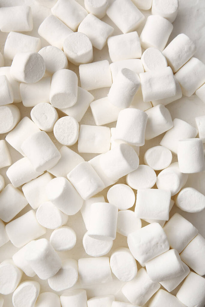 Chutné sladké marshmallows jako pozadí - Fotografie, Obrázek