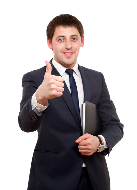Man gesturing success sign - Foto, Imagem