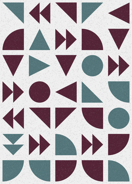 Abstrakte geometrische Muster generative computergestützte Kunstillustration  - Vektor, Bild