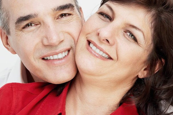 portrait of a mature couple with a smile - Fotografie, Obrázek