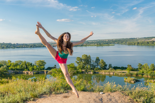 Ballerina. dnepropetrowsk. Ukrainisch. 29.06.2014 - Foto, Bild