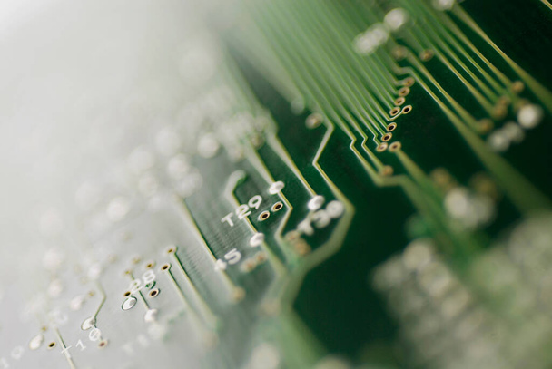 close up of a computer chip - Fotó, kép