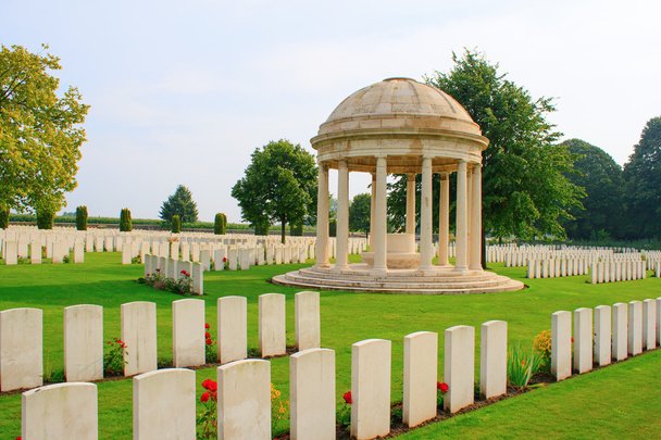Bedford House Cemetery World war one Ypres Flander Βέλγιο - Φωτογραφία, εικόνα